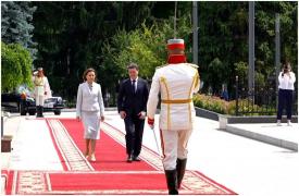 Maia Sandu, către Nicuşor Dan: Dacă Moldova ar cădea pe mâna Rusiei, ar fi ameninţat şi Bucureştiul